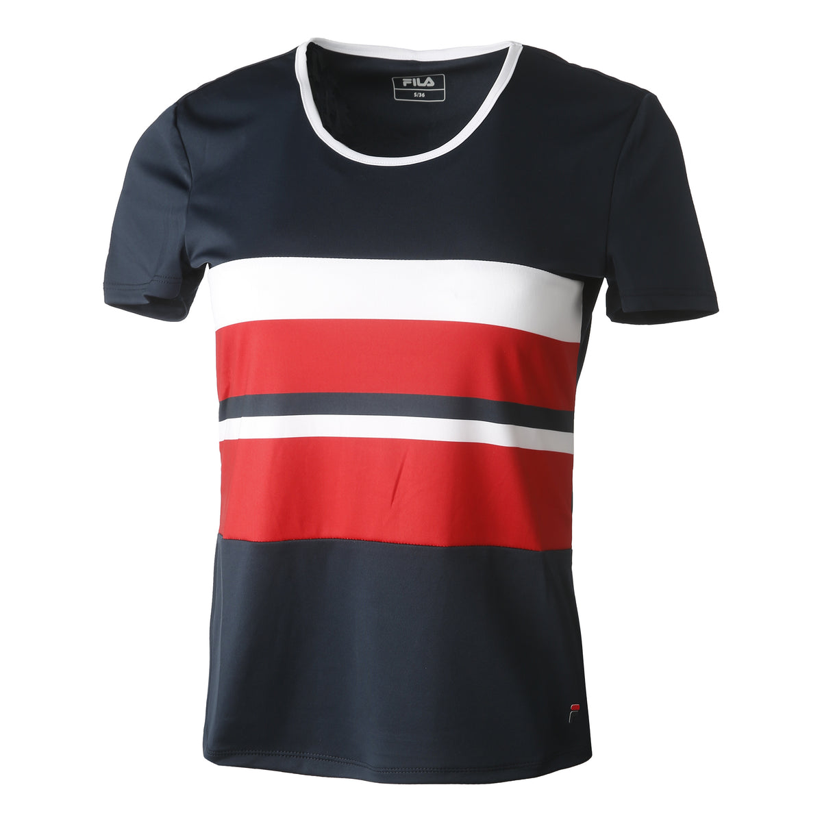 Fila Samira T-Shirt Women - dark blue, red Fila Samira T-Shirt Women - dark blue, red