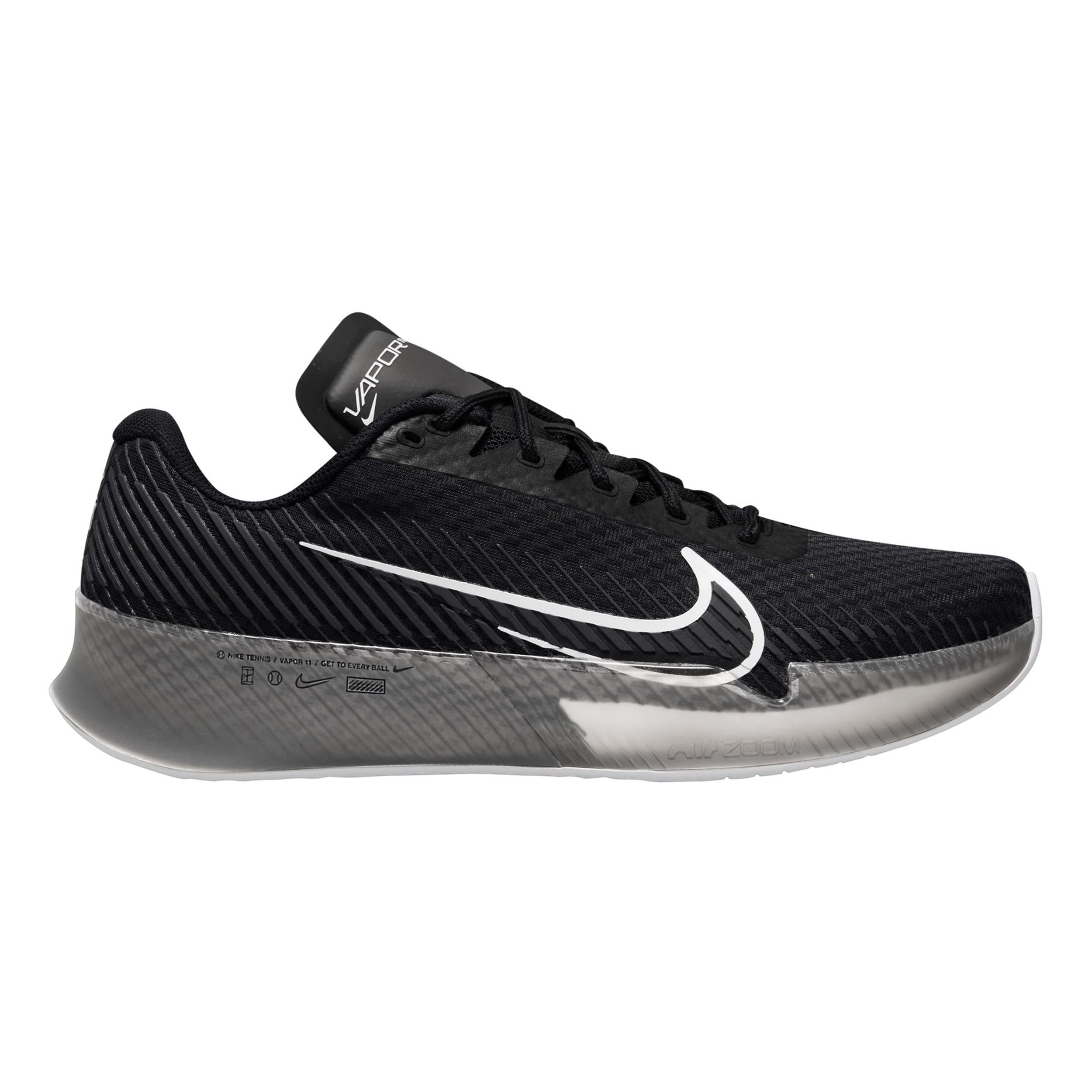 Air Zoom Vapor 11 All court shoe Men - black, dark grey | Tennis-Point