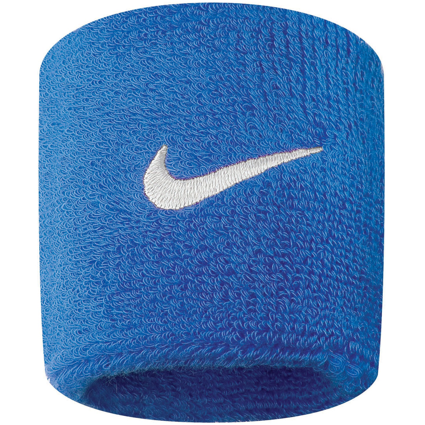Nike Swoosh Wristband 2 Pack short - blue, white Nike Swoosh Wristband 2 Pack short - blue, white