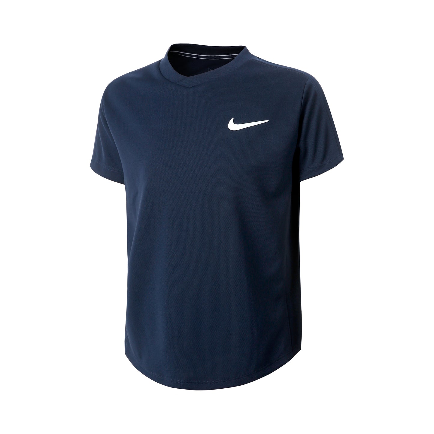 Nike Court Dri-Fit T-Shirt Boys - dark blue, white Nike Court Dri-Fit T-Shirt Boys - dark blue, white