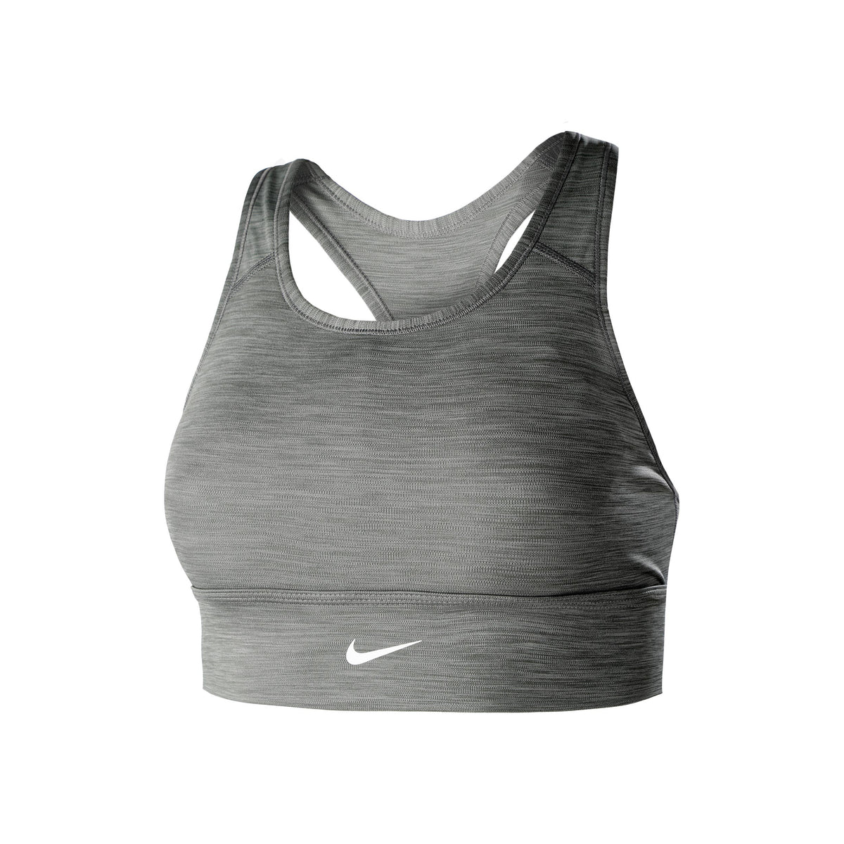 Nike Swoosh Long Line Sports bras Women - grey, white Nike Swoosh Long Line Sports bras Women - grey, white