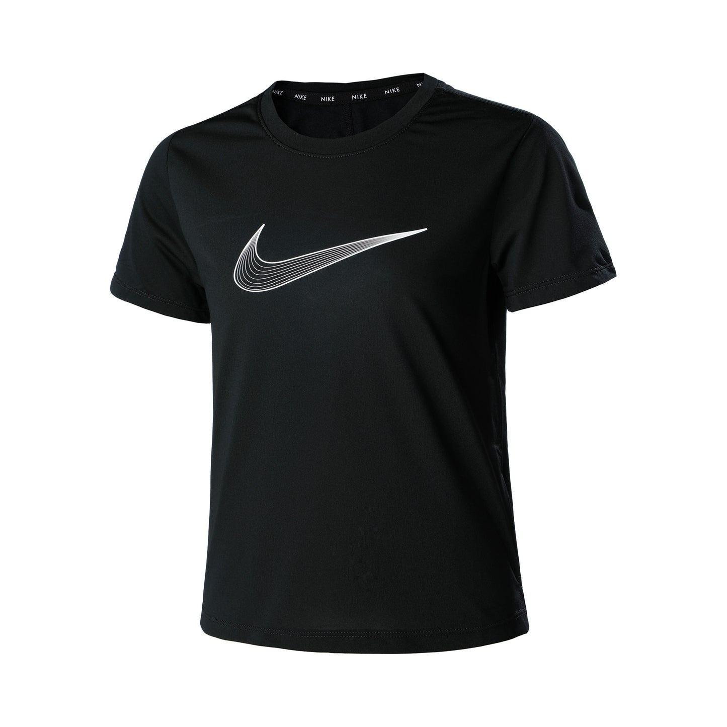Nike Dri-Fit One Graphic T-Shirt Girls-Black,White Nike Dri-Fit One Graphic T-Shirt Girls-Black,White