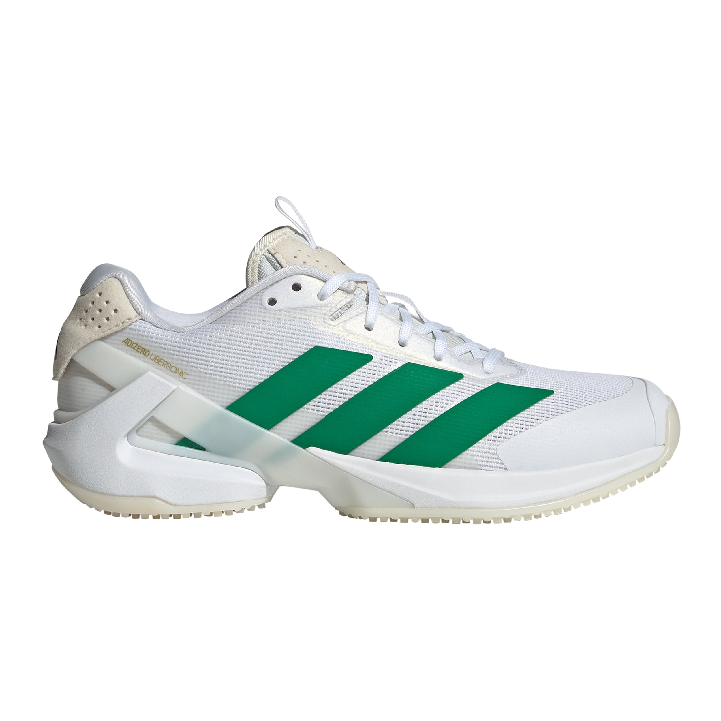 adizero Ubersonic 5 Grass court shoe Women - white, green | Tennis