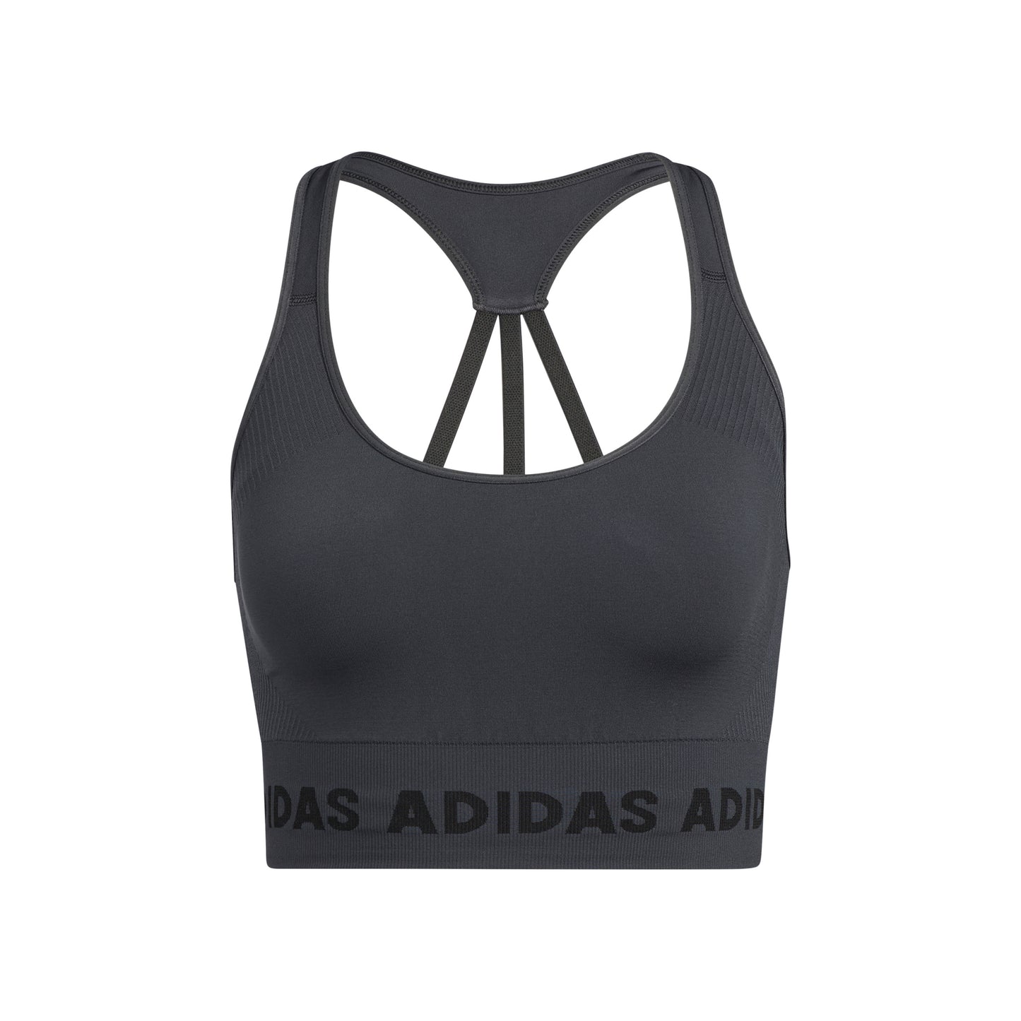 adidas Aeroknit Sports bras Women - dark grey, black adidas Aeroknit Sports bras Women - dark grey, black