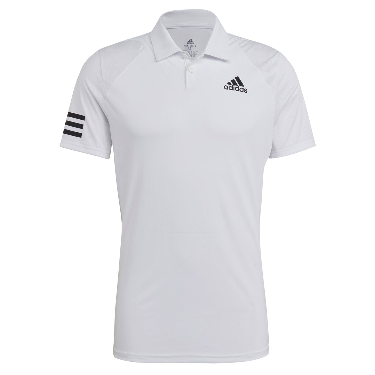 adidas Club 3 Stripes Polo Men - white, black adidas Club 3 Stripes Polo Men - white, black