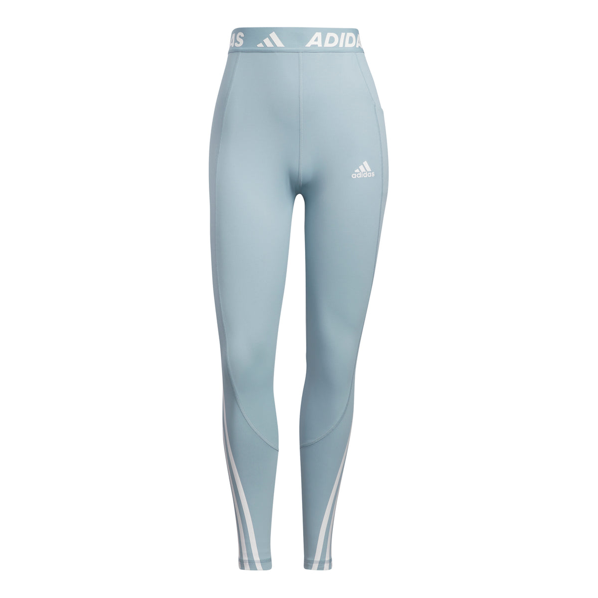 adidas 3Stripes Tight Women - grey, white adidas 3Stripes Tight Women - grey, white