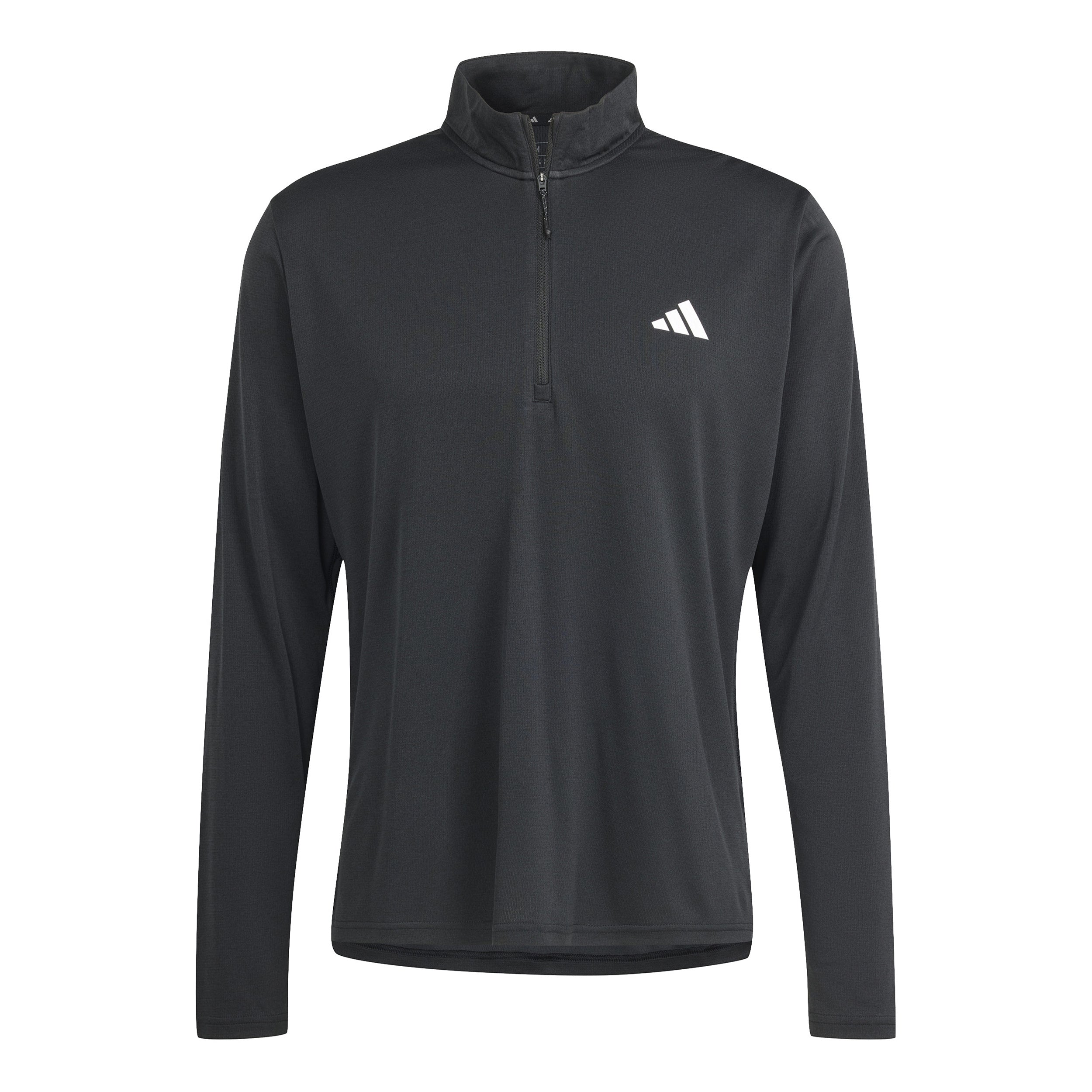 Essentials 1/4 Zip Long Sleeve Men-Black | Tennis-Point