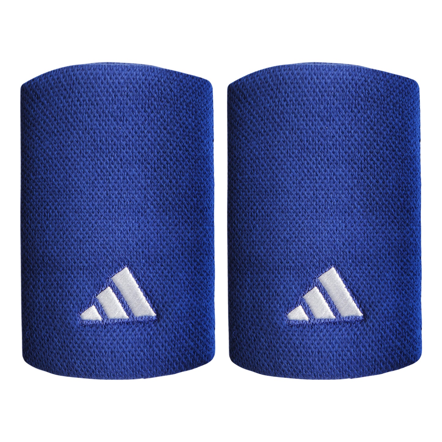adidas Wristband 2 Pack short - blue adidas Wristband 2 Pack short - blue