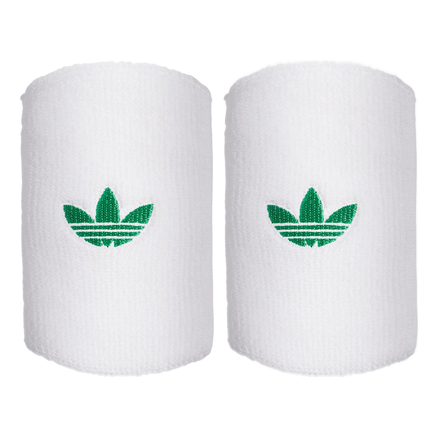adidas Long Wristband Unisex - white, green adidas Long Wristband Unisex - white, green