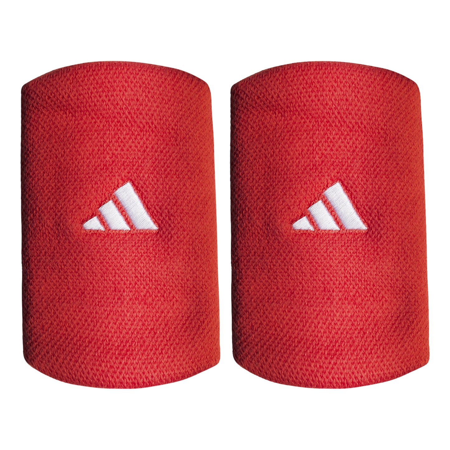 adidas Wristband 2 Pack short - red adidas Wristband 2 Pack short - red