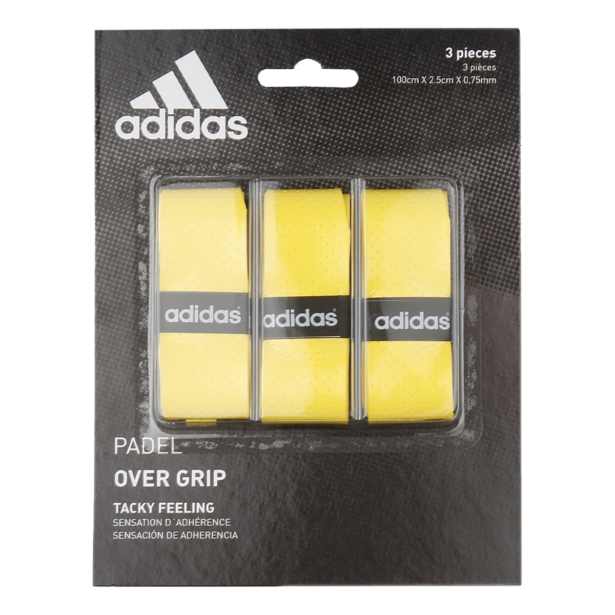 adidas Padel Overgrip 3 Pack - yellow adidas Padel Overgrip 3 Pack - yellow