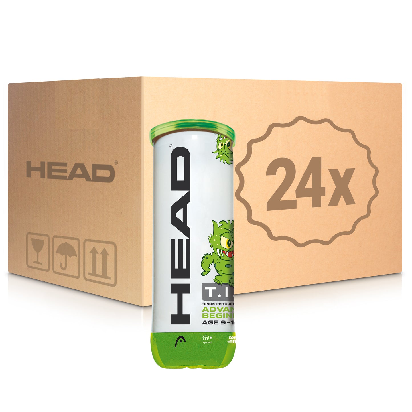 HEAD 24x 3 Ball Tube TIP (Stage 1 ) in a box HEAD 24x 3 Ball Tube TIP (Stage 1 ) in a box