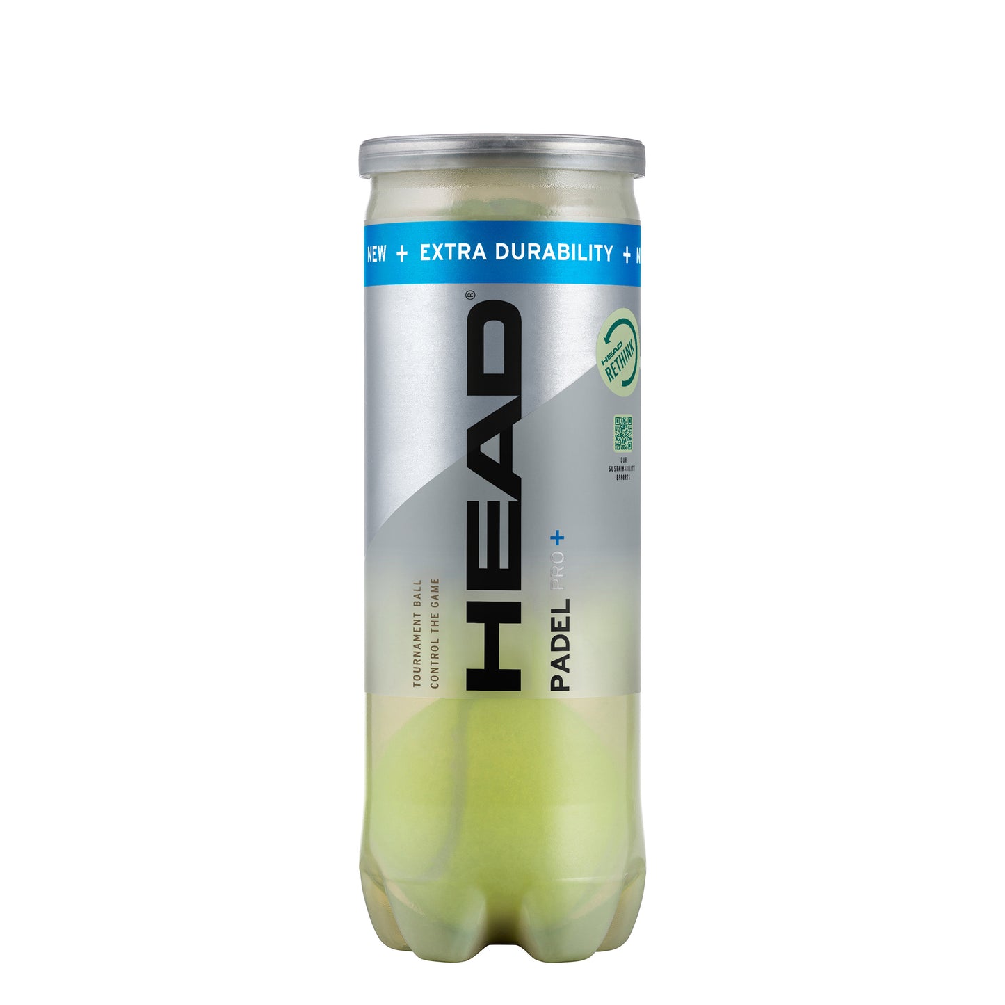 HEAD Padel Pro+ 3 Ball Tube HEAD Padel Pro+ 3 Ball Tube