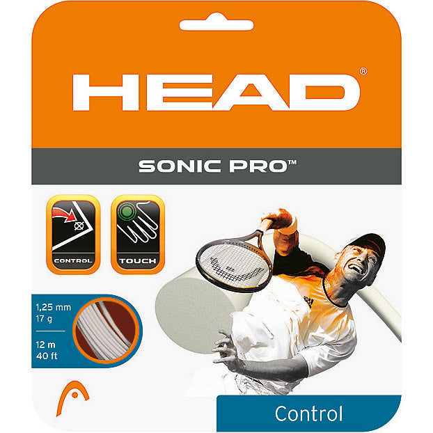 HEAD Sonic Pro String Set 12m-White HEAD Sonic Pro String Set 12m-White