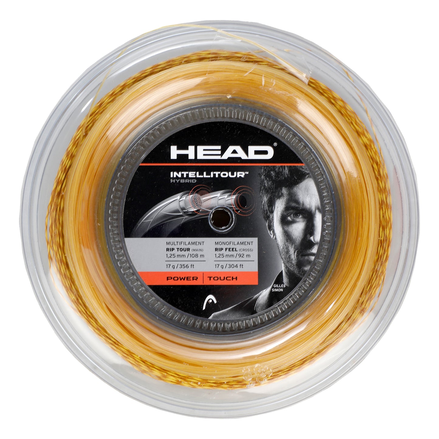 HEAD IntelliTour String Reel 200m-Beige HEAD IntelliTour String Reel 200m-Beige