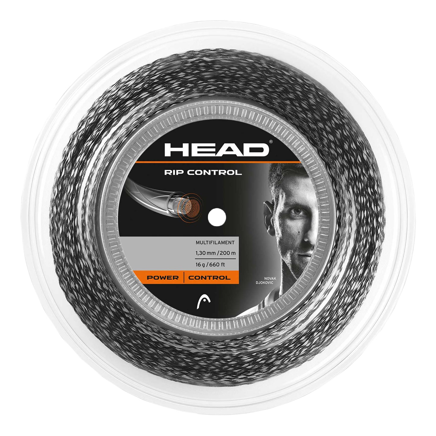 HEAD RIP Control String Reel 200m-Black HEAD RIP Control String Reel 200m-Black