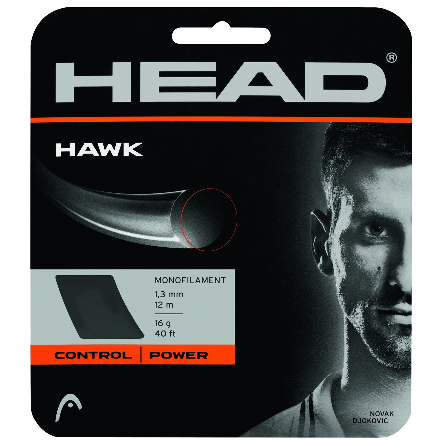 HEAD Hawk String Set 12m-White HEAD Hawk String Set 12m-White