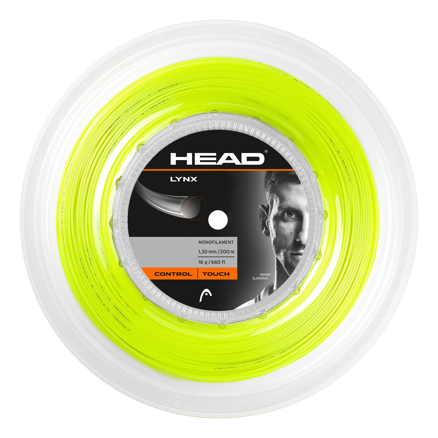 HEAD Lynx String Reel 200m-Neon Yellow HEAD Lynx String Reel 200m-Neon Yellow