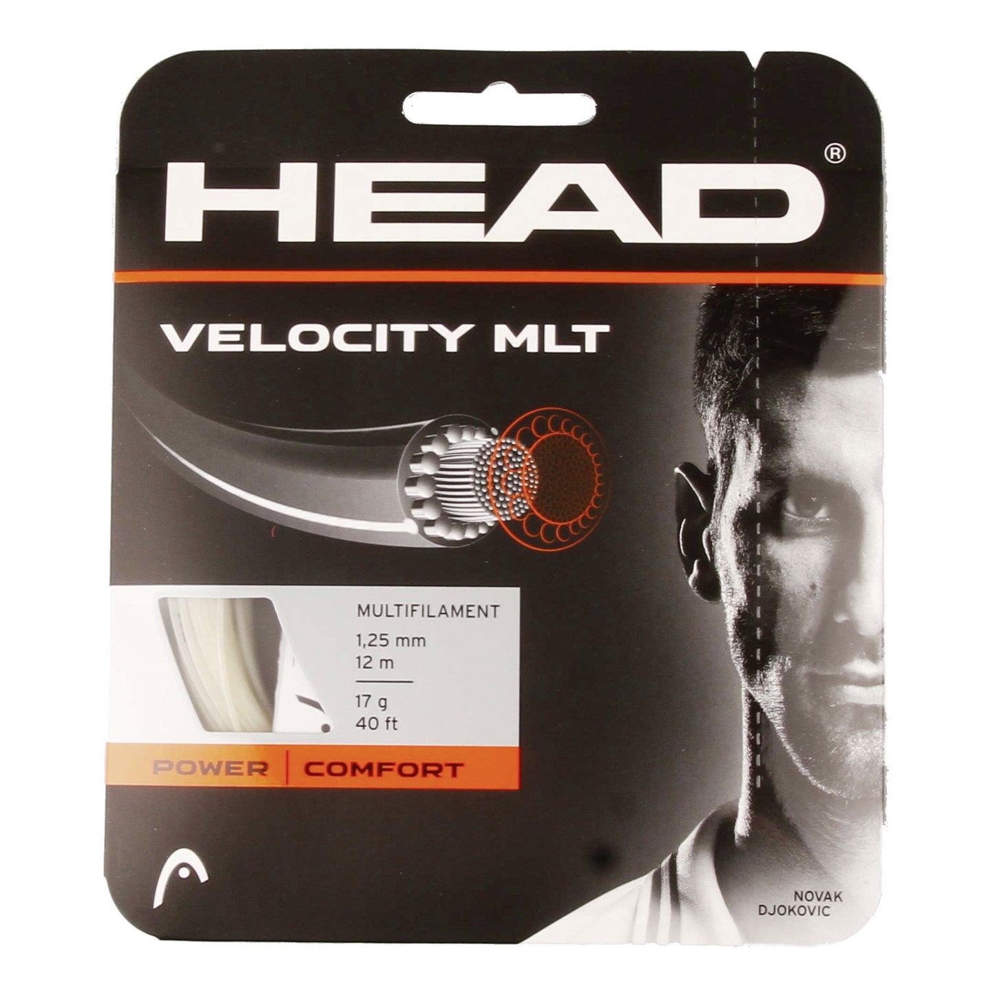 HEAD Velocity MLT String Set 12m-Ecru HEAD Velocity MLT String Set 12m-Ecru