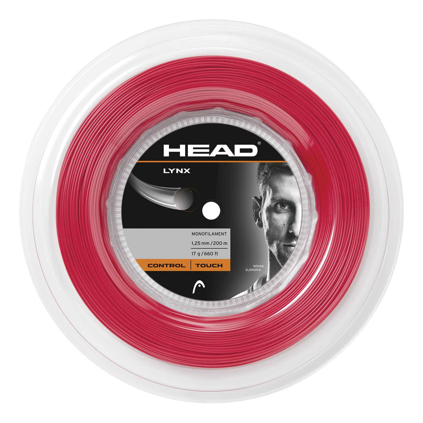 HEAD Lynx String Reel 200m-Red HEAD Lynx String Reel 200m-Red
