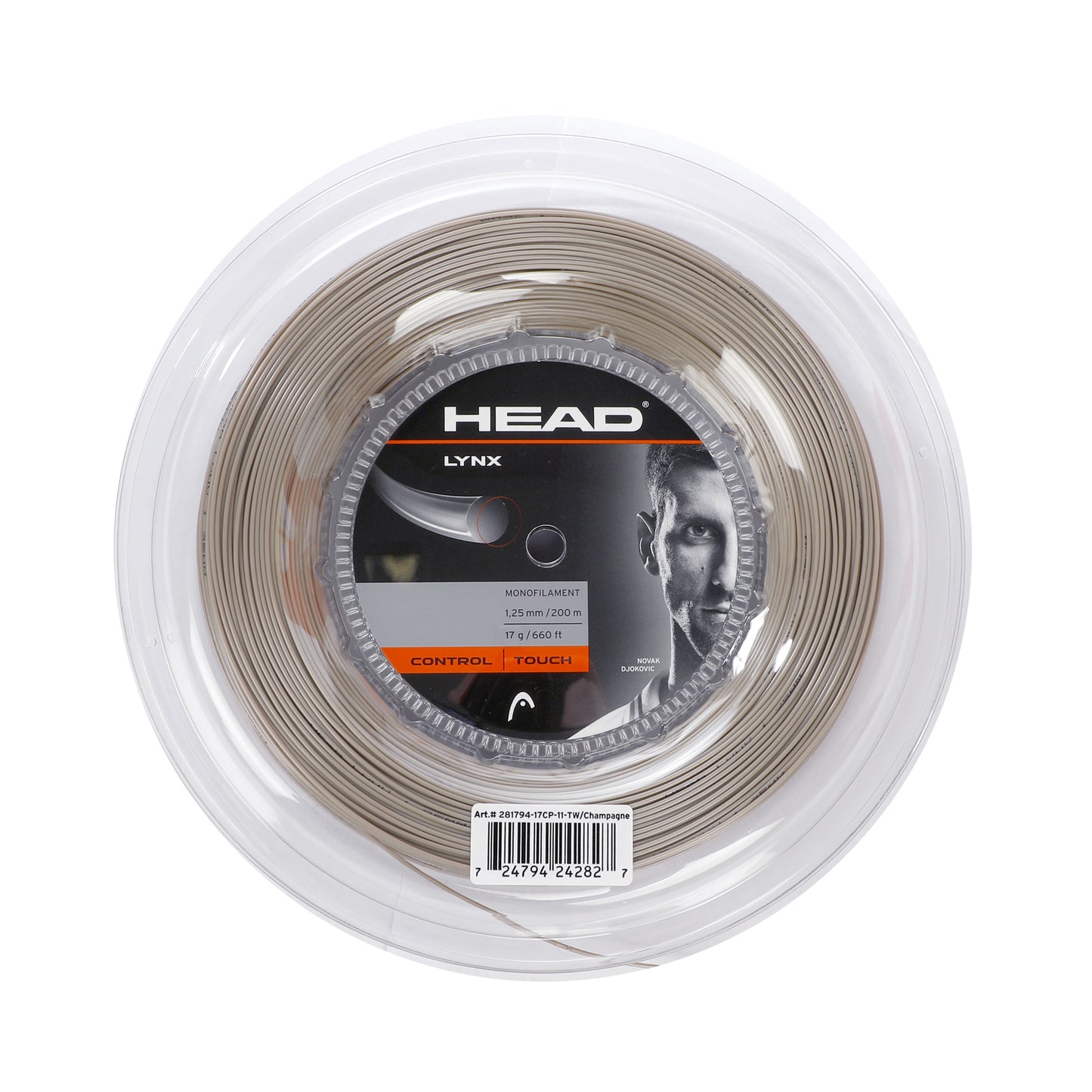 HEAD Lynx String Reel 200m Special Edition-Ecru HEAD Lynx String Reel 200m Special Edition-Ecru