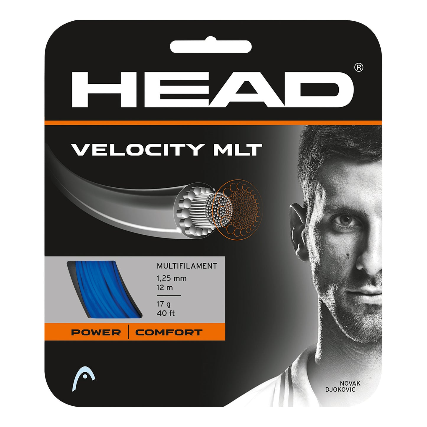 HEAD Velocity MLT String set 12m - blue HEAD Velocity MLT String set 12m - blue
