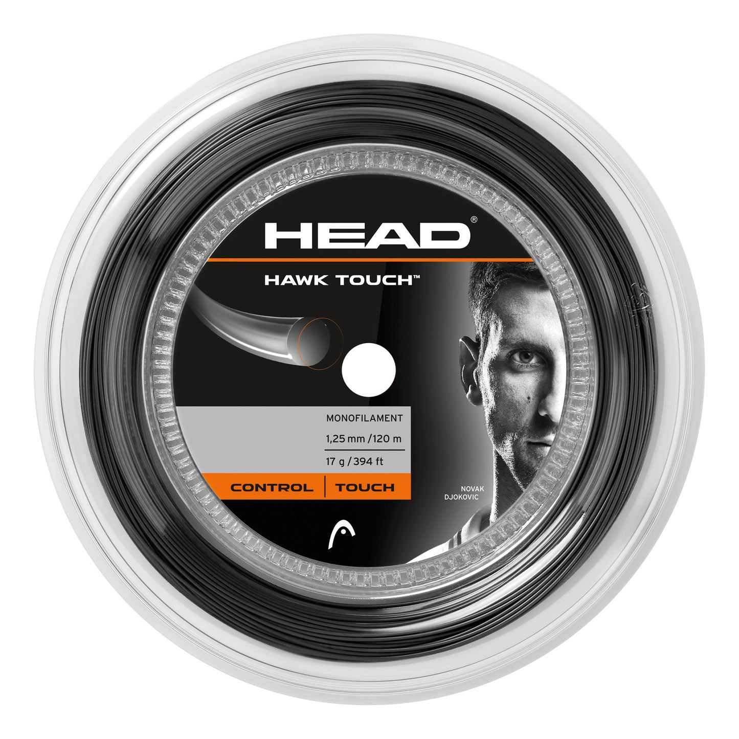 HEAD Hawk Touch String reel 200m - anthracite HEAD Hawk Touch String reel 200m - anthracite