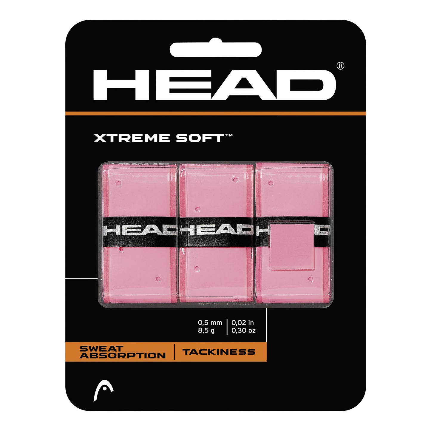 HEAD Xtreme Soft 3 Pack-Pink HEAD Xtreme Soft 3 Pack-Pink