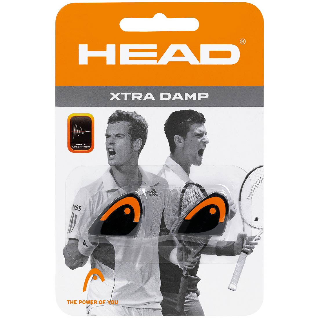 HEAD Xtra Dampener in a double-pack HEAD Xtra Dampener in a double-pack