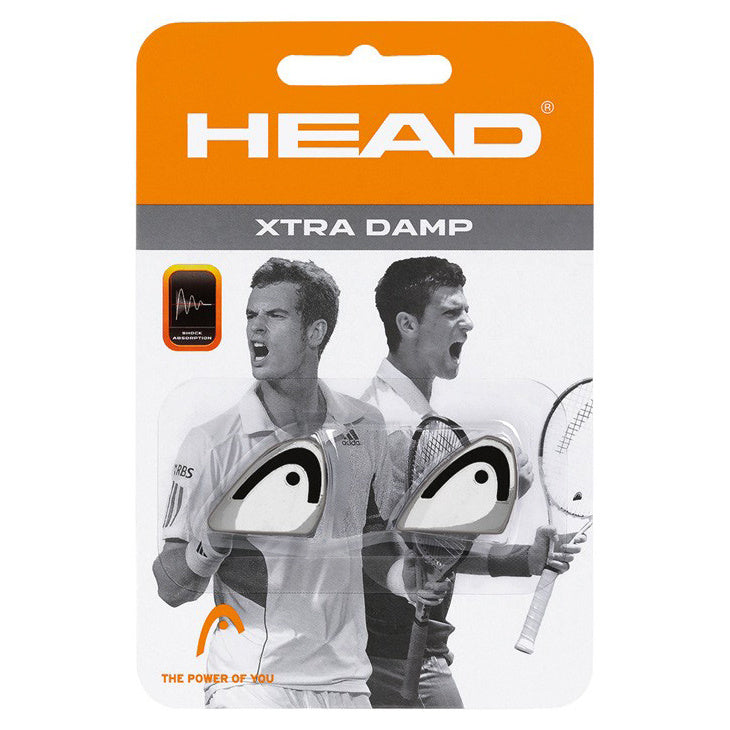 HEAD Xtra Damp Pack Dampener 2 Pack-White HEAD Xtra Damp Pack Dampener 2 Pack-White