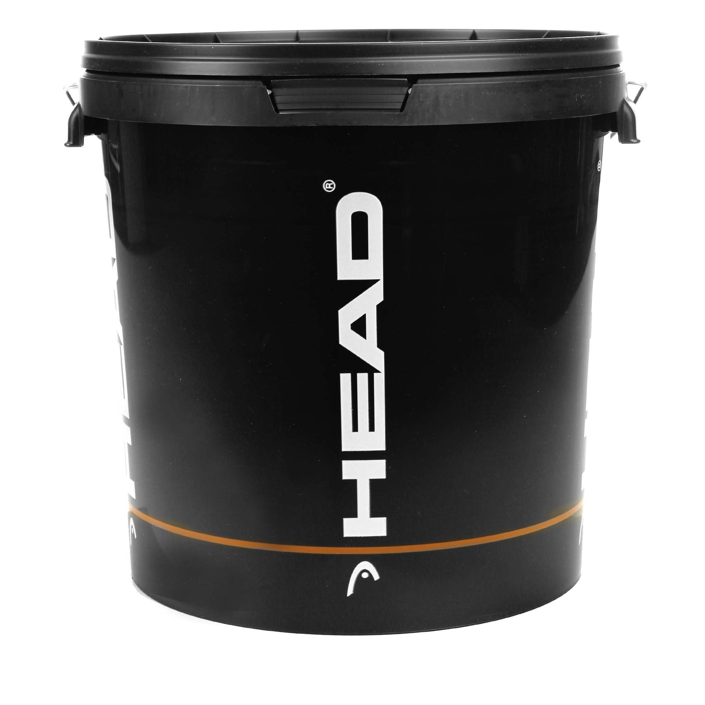 HEAD Ball Bucket With Cover,Empty-Black HEAD Ball Bucket With Cover,Empty-Black