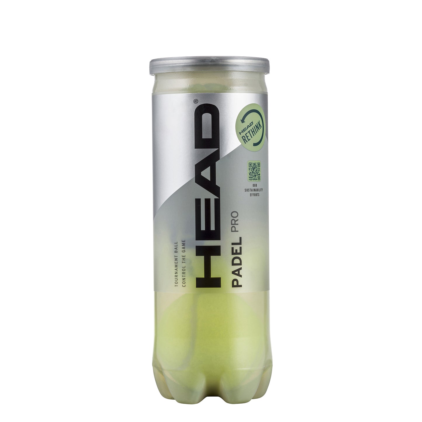 HEAD Padel Pro 3 Ball Tube HEAD Padel Pro 3 Ball Tube