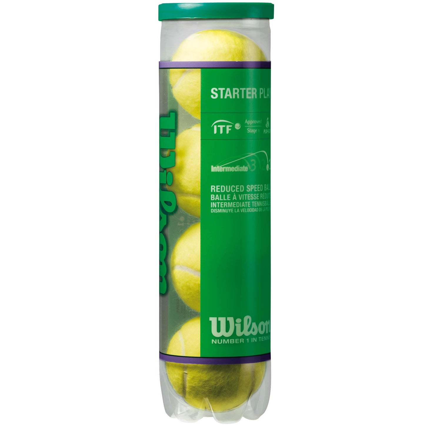 Wilson Starter Play (Stage 1) 4 Ball Tube Wilson Starter Play (Stage 1) 4 Ball Tube