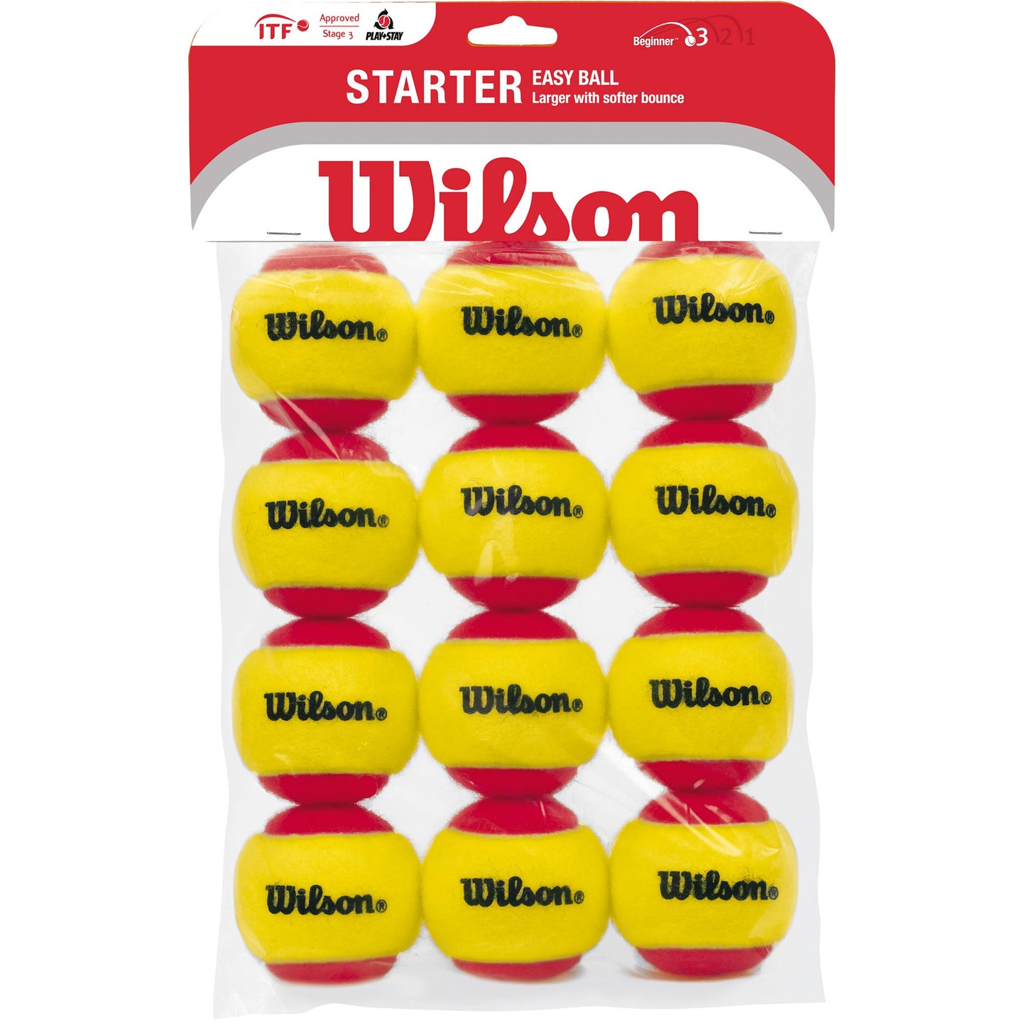 Wilson Starter Red (Stage 3) 12 Pack Wilson Starter Red (Stage 3) 12 Pack
