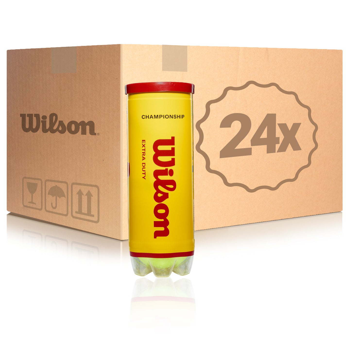 Wilson 24x 3 Ball Tube championship in a box Wilson 24x 3 Ball Tube championship in a box