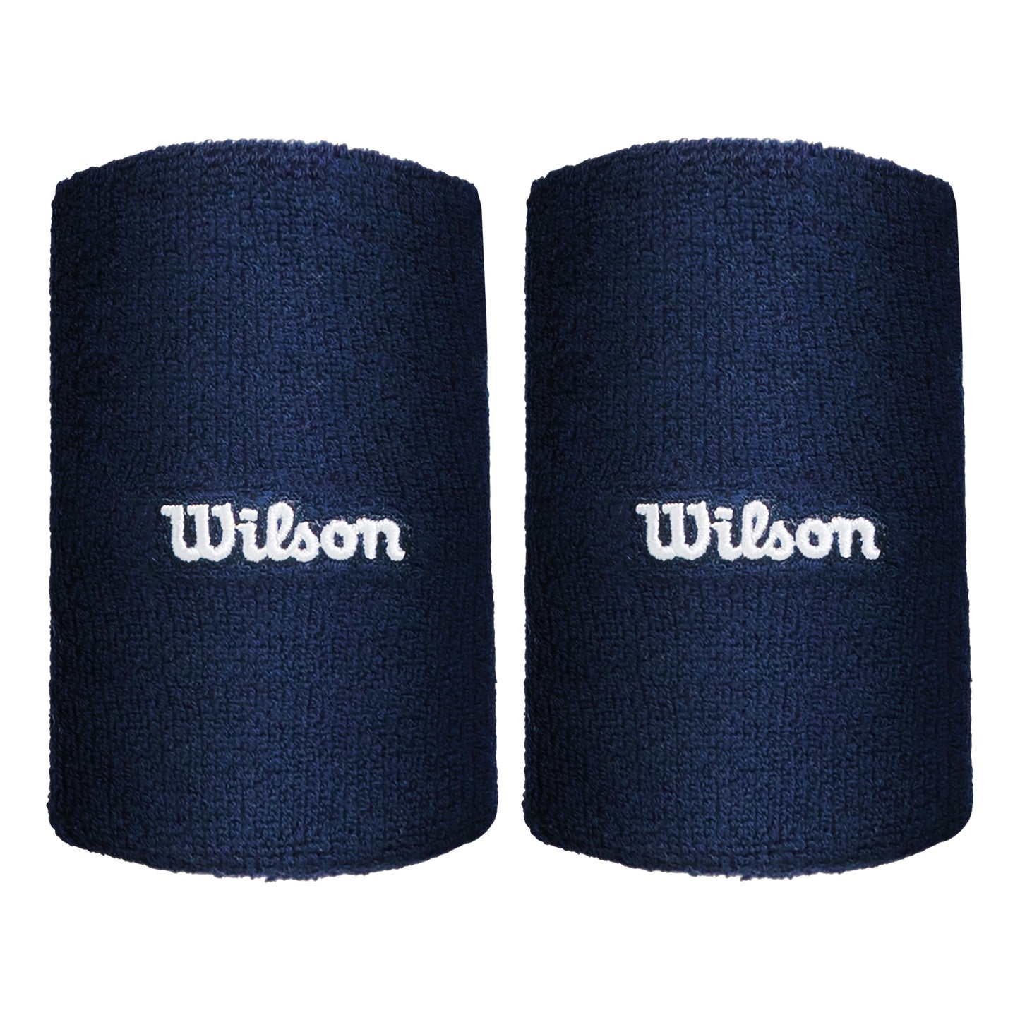 Wilson Wide Terry Wristband long - dark blue Wilson Wide Terry Wristband long - dark blue