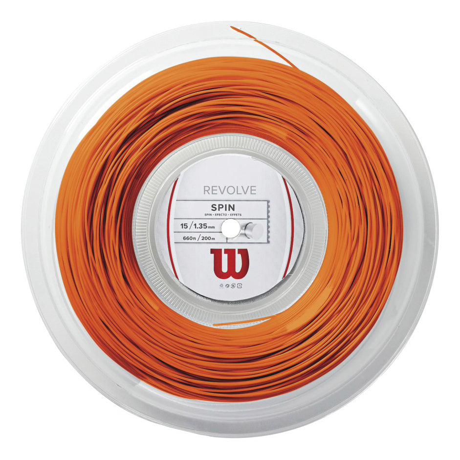Wilson Revolve String Reel 200m-Orange Wilson Revolve String Reel 200m-Orange