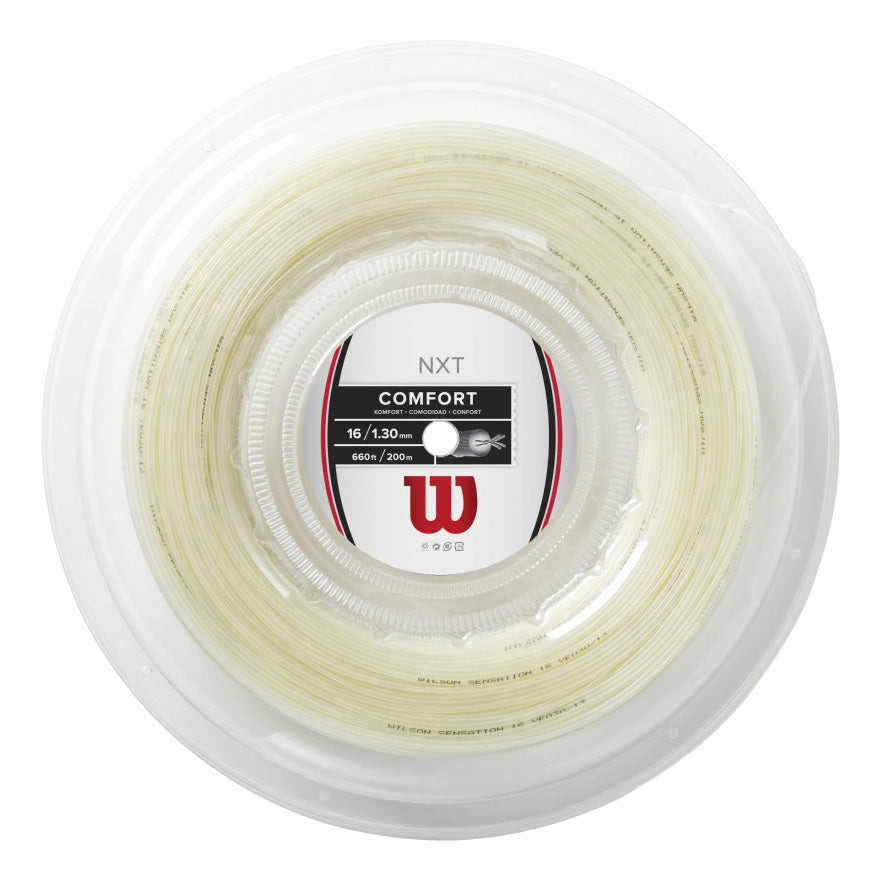Wilson NXT Comfort String Reel 200m-Ecru Wilson NXT Comfort String Reel 200m-Ecru
