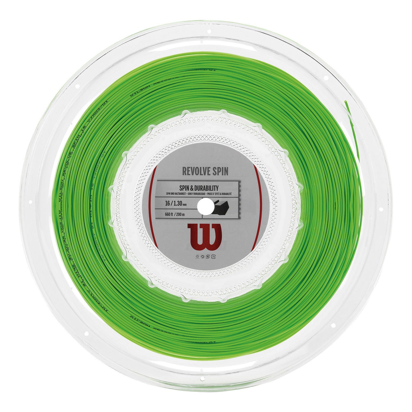 Wilson Revolve Spin String Reel 200m-Green Wilson Revolve Spin String Reel 200m-Green