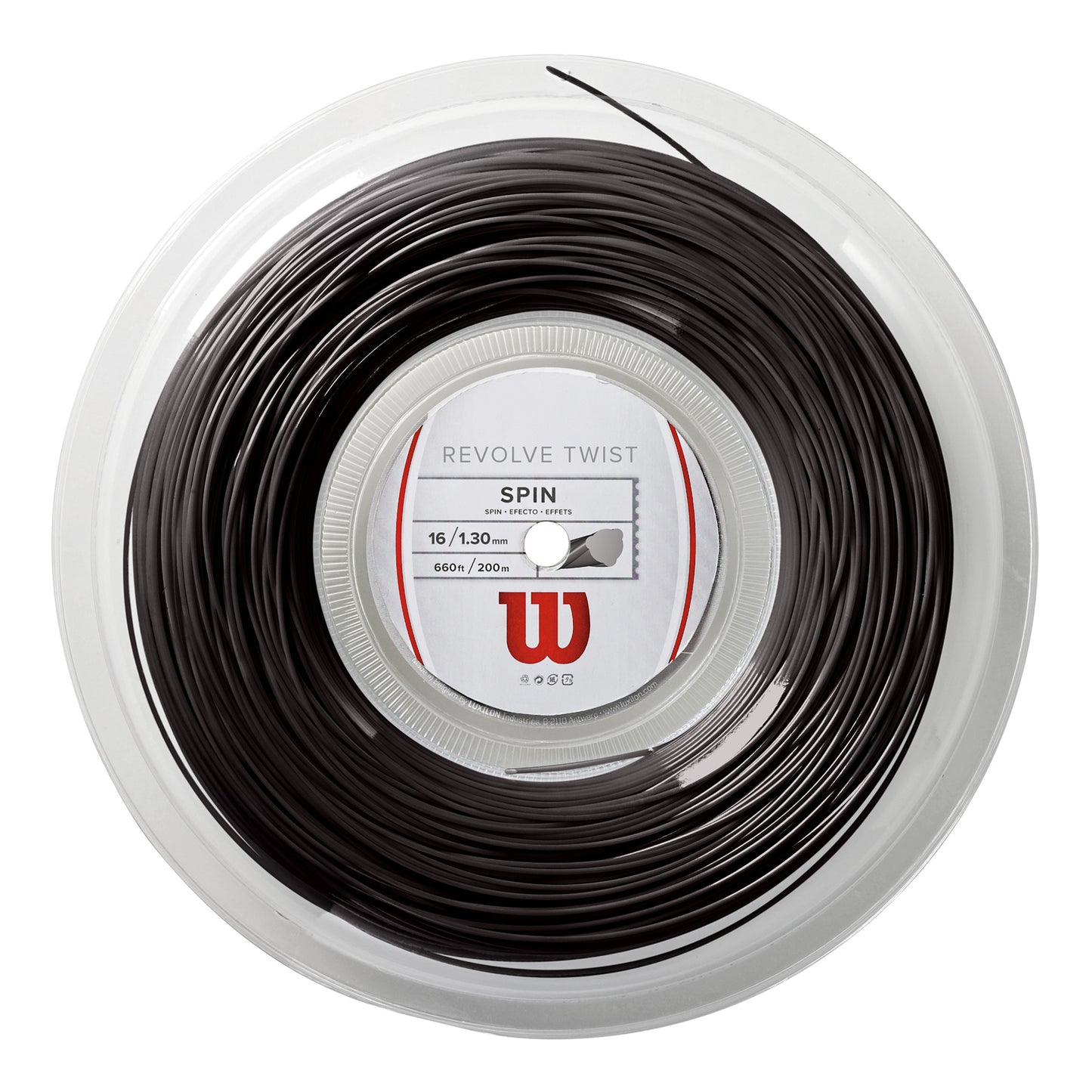 Wilson Revolve Twist String Reel 200m-Grey Wilson Revolve Twist String Reel 200m-Grey