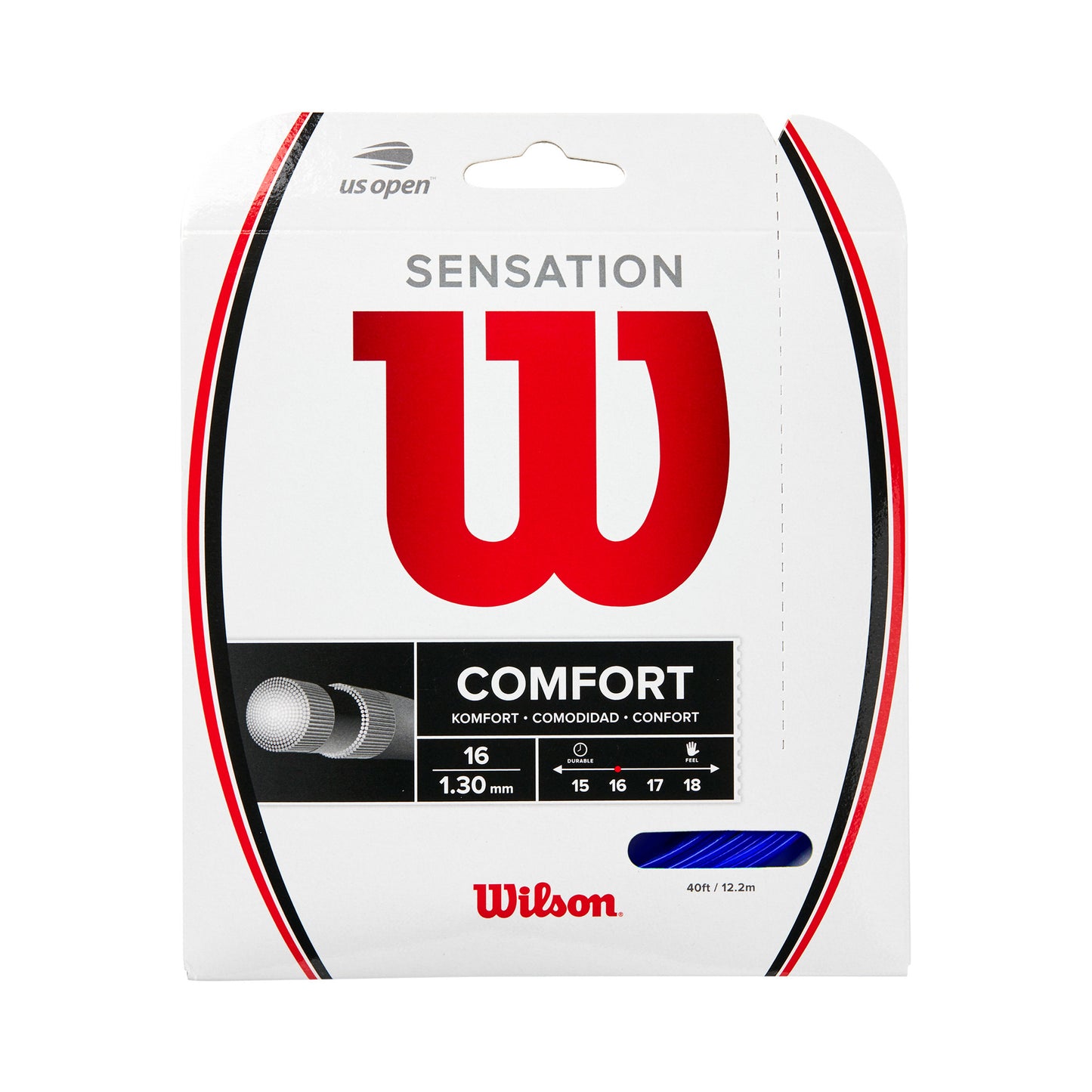 Wilson Sensation 16 12m String Set-Blue Wilson Sensation 16 12m String Set-Blue