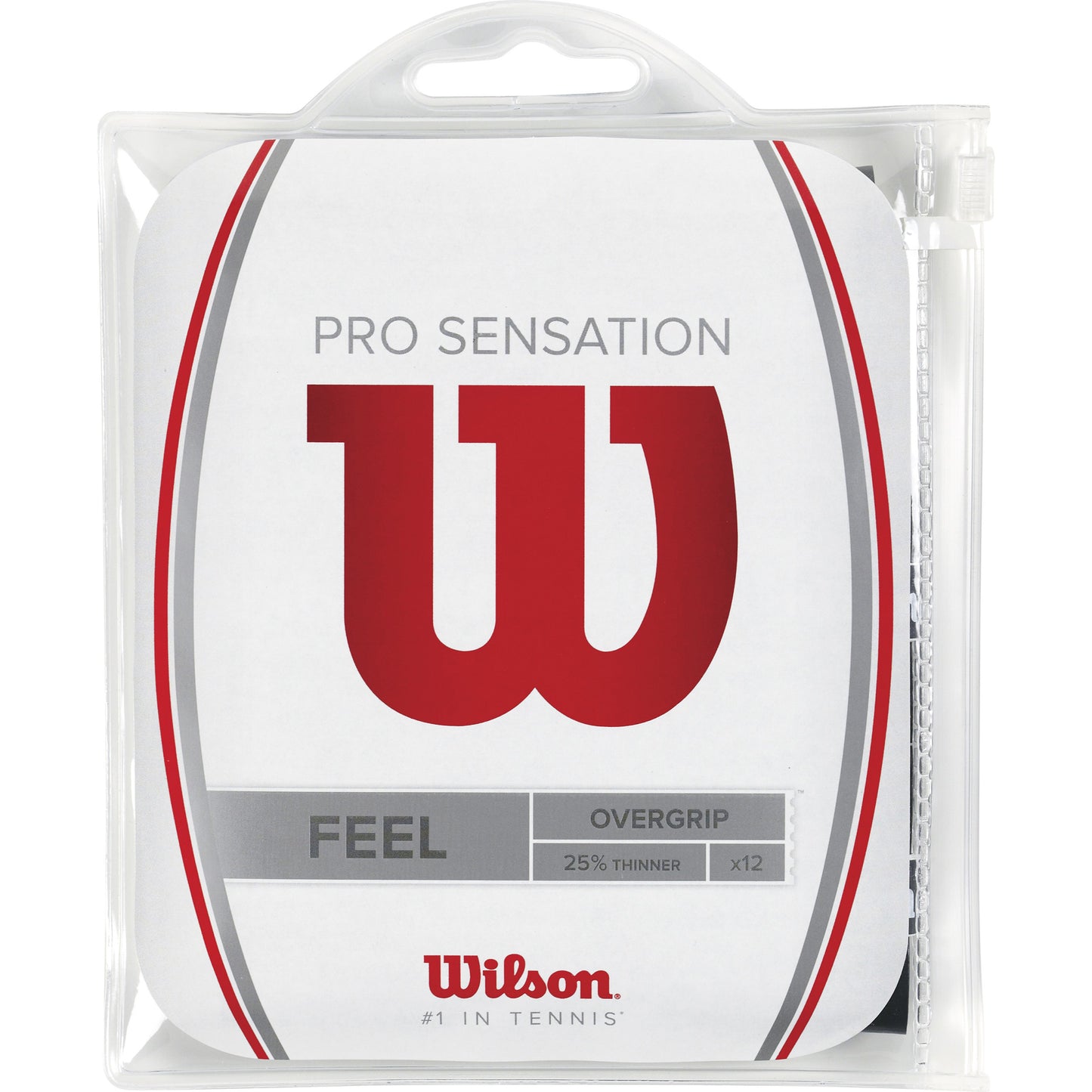 Wilson Pro Overgrip Sensation 12 Pack - black Wilson Pro Overgrip Sensation 12 Pack - black