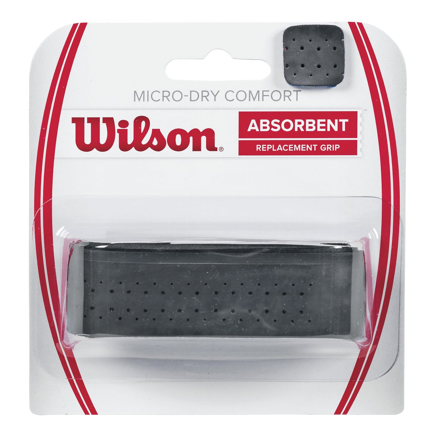 Wilson Micro-Dry Comfort 1 Pack-Black Wilson Micro-Dry Comfort 1 Pack-Black