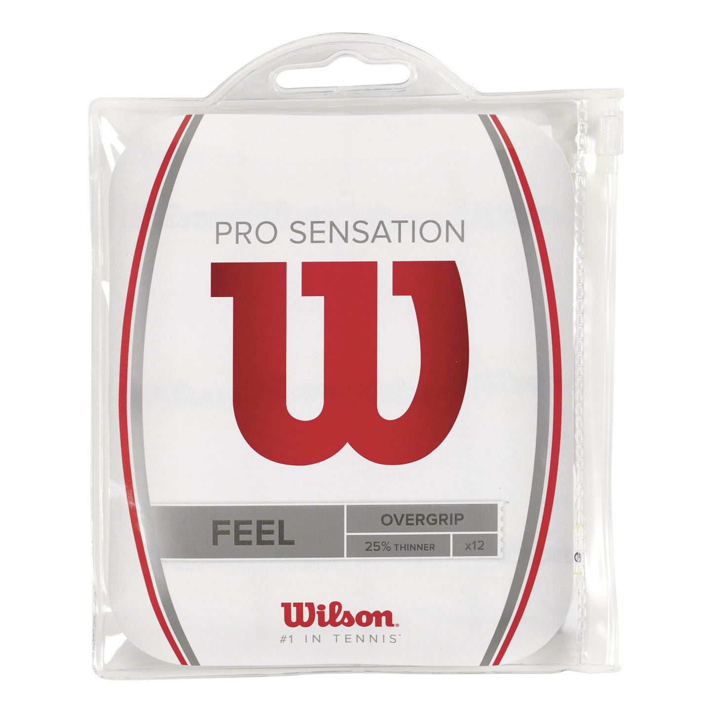 Wilson Pro Overgrip Sensation 12 Pack-White Wilson Pro Overgrip Sensation 12 Pack-White