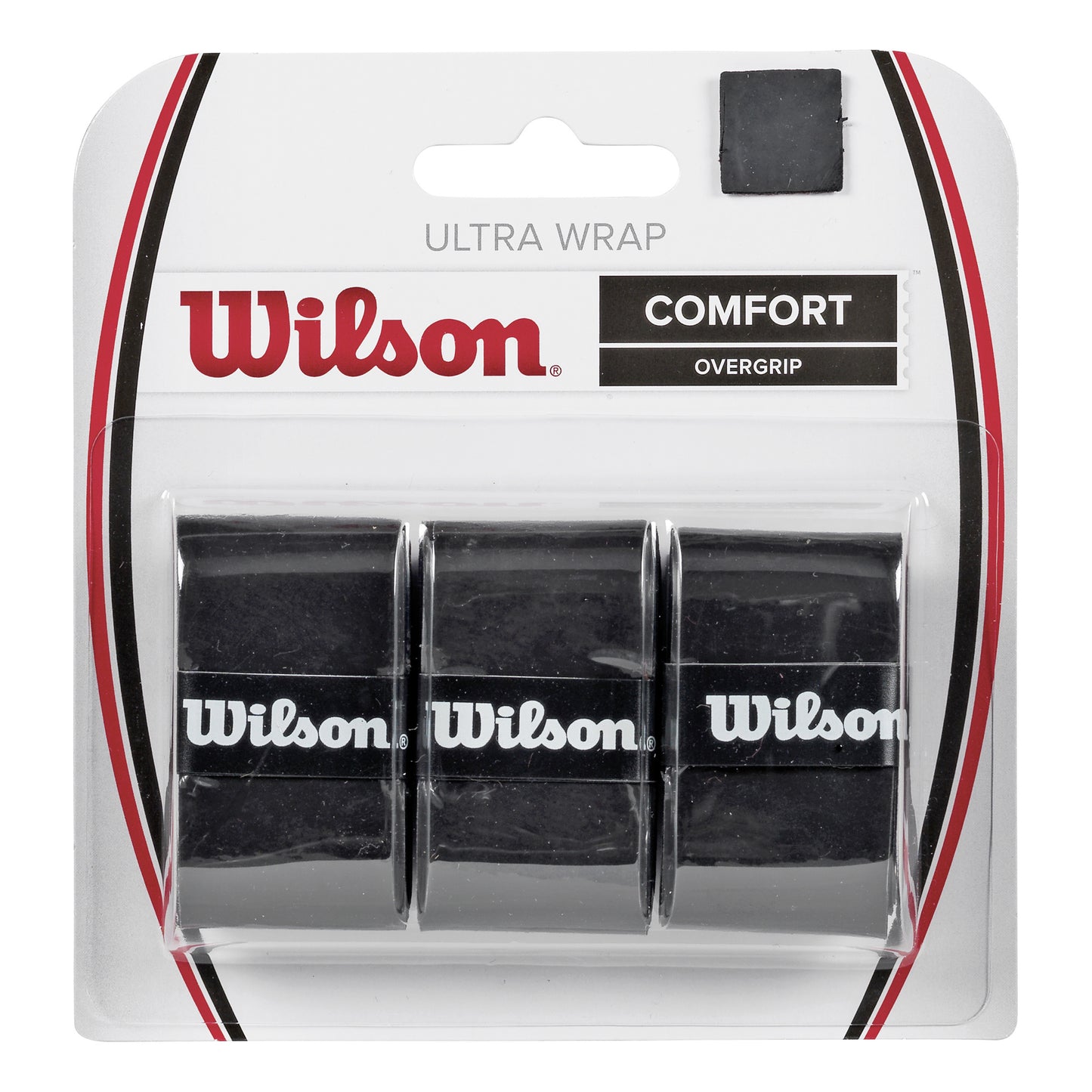 Wilson Ultra Wrap 3 Pack-Black Wilson Ultra Wrap 3 Pack-Black