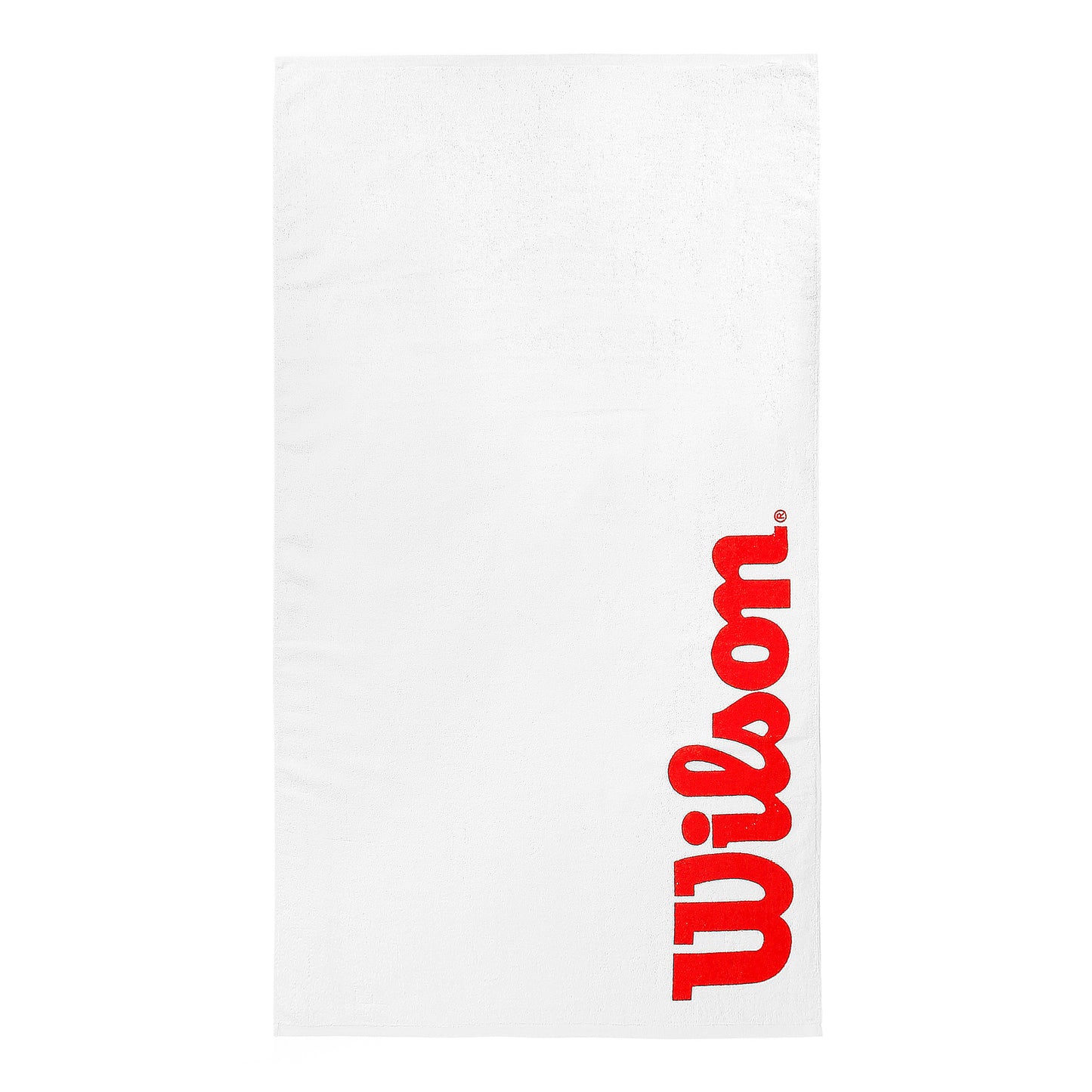 Wilson Sport Towel 60x120cm-White,Red Wilson Sport Towel 60x120cm-White,Red