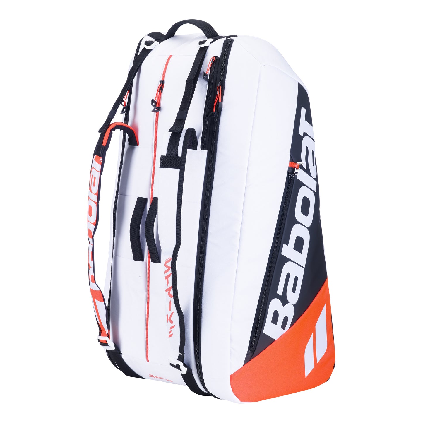 Babolat Pure Strike RH X12 Racket Bag-White,Red Babolat Pure Strike RH X12 Racket Bag-White,Red