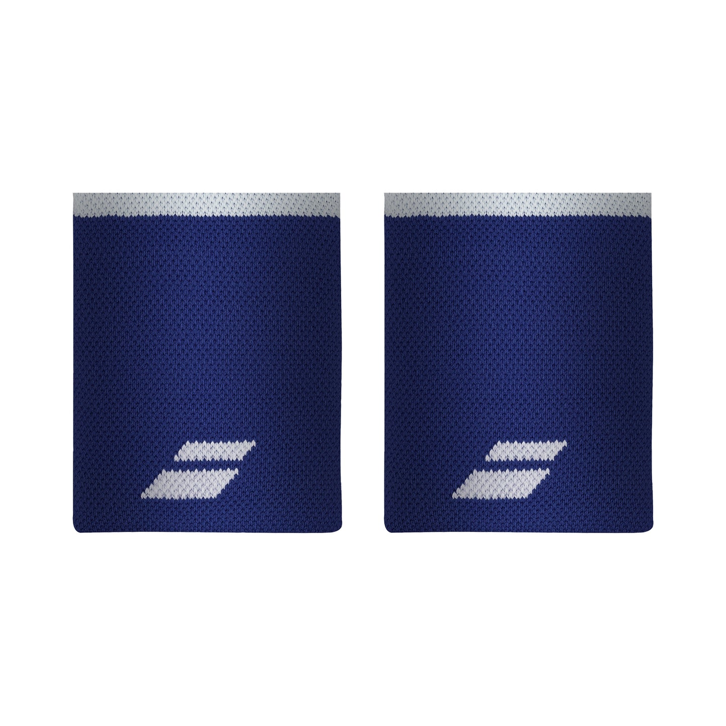 Babolat Logo Wristband long - blue, white Babolat Logo Wristband long - blue, white