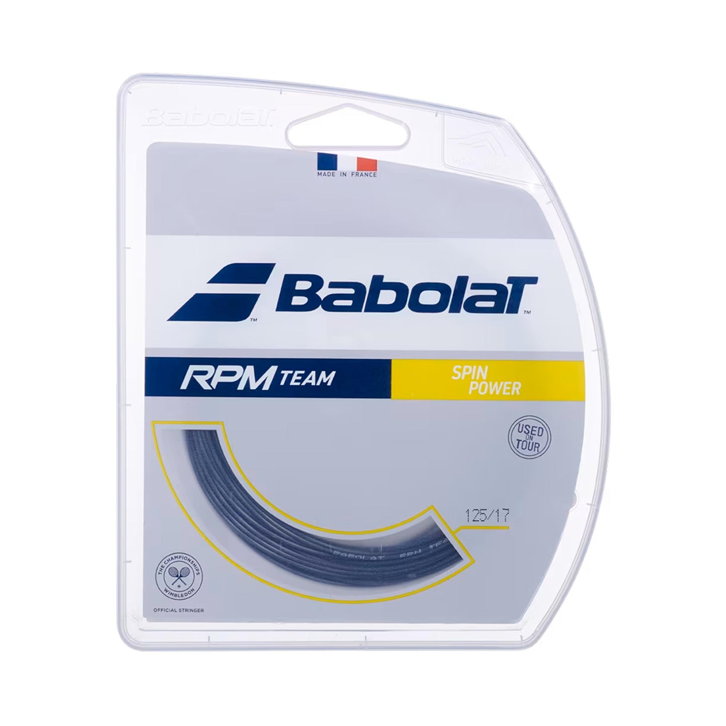Babolat Team RPM Team String Set 12m-Black Babolat Team RPM Team String Set 12m-Black