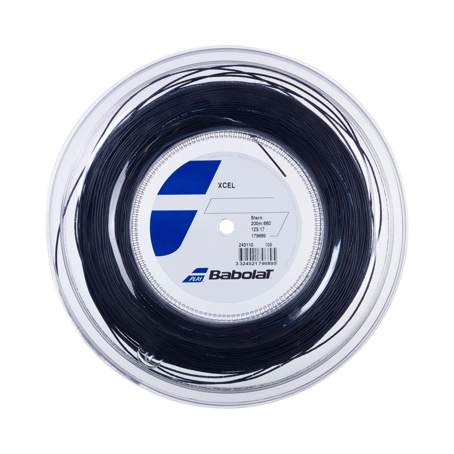 Babolat Xcel String Reel 200m-Black Babolat Xcel String Reel 200m-Black